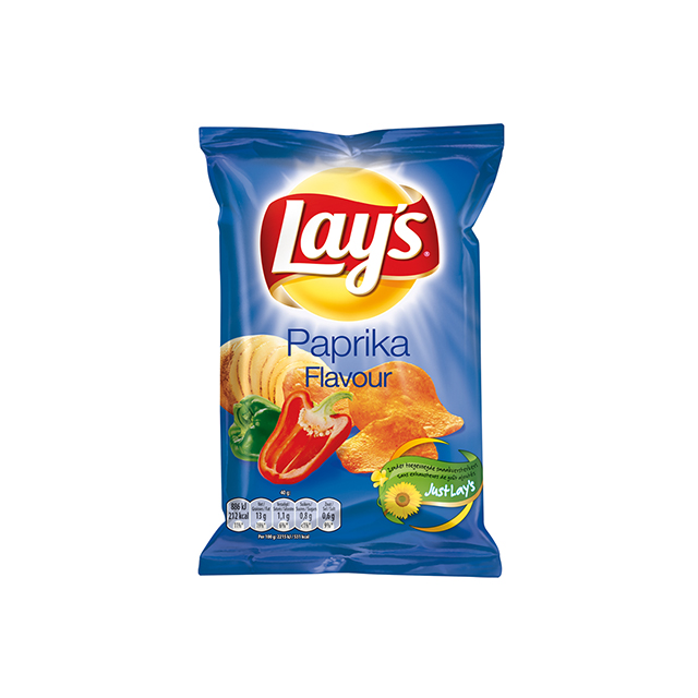 EVC Snacks Chips Lays Paprika 20x40gr