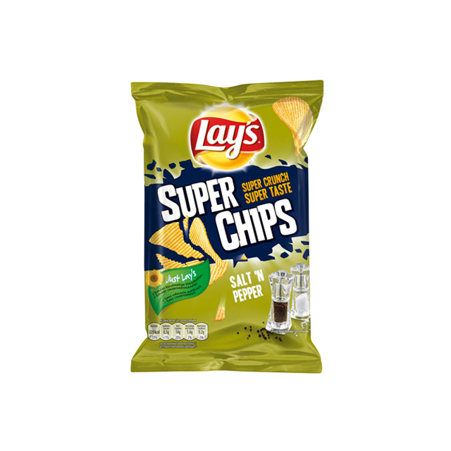 EVC Snacks Chips Lays Super Pickles 20x40gr