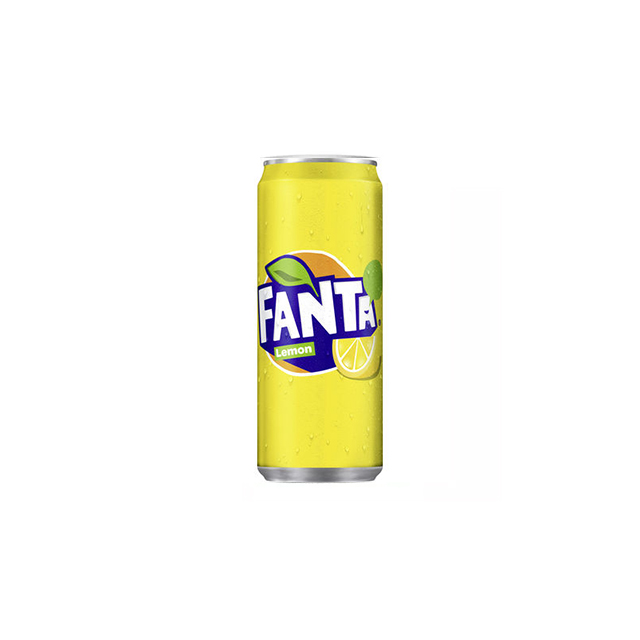 EVC Drinks Frisdrank Fanta Lemon Blik 24x33cl