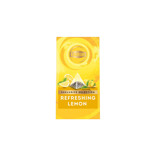 EVC Drinks Lipton Exclusive Selection Refreshing Lemon 25st
