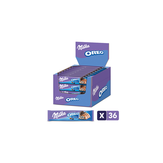 EVC Snacks Candybars Milka Oreo Bar 36x37gr