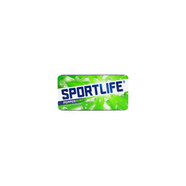 EVC Snacks Kauwgom Sportlife Peppermint 48x18gr