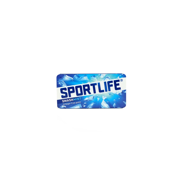 EVC Snacks Kauwgom Sportlife Smashmint 48x18gr