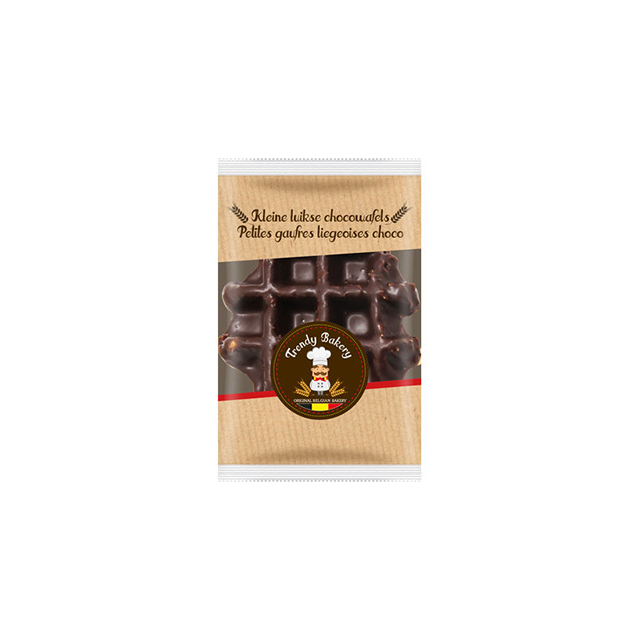 EVC Snacks Wafels Trendy Bakery Kleine Suikerwafel Chocolade 30x60gr