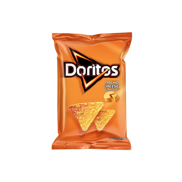 EVC Snacks Chips Doritos Nacho Cheese 20x44gr
