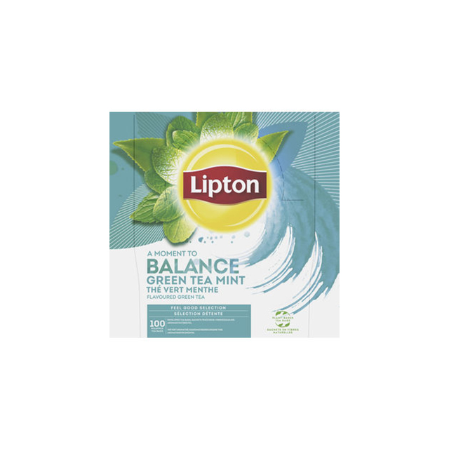 EVC Drinks Lipton Feel Good Balance Green Tea Mint 100st